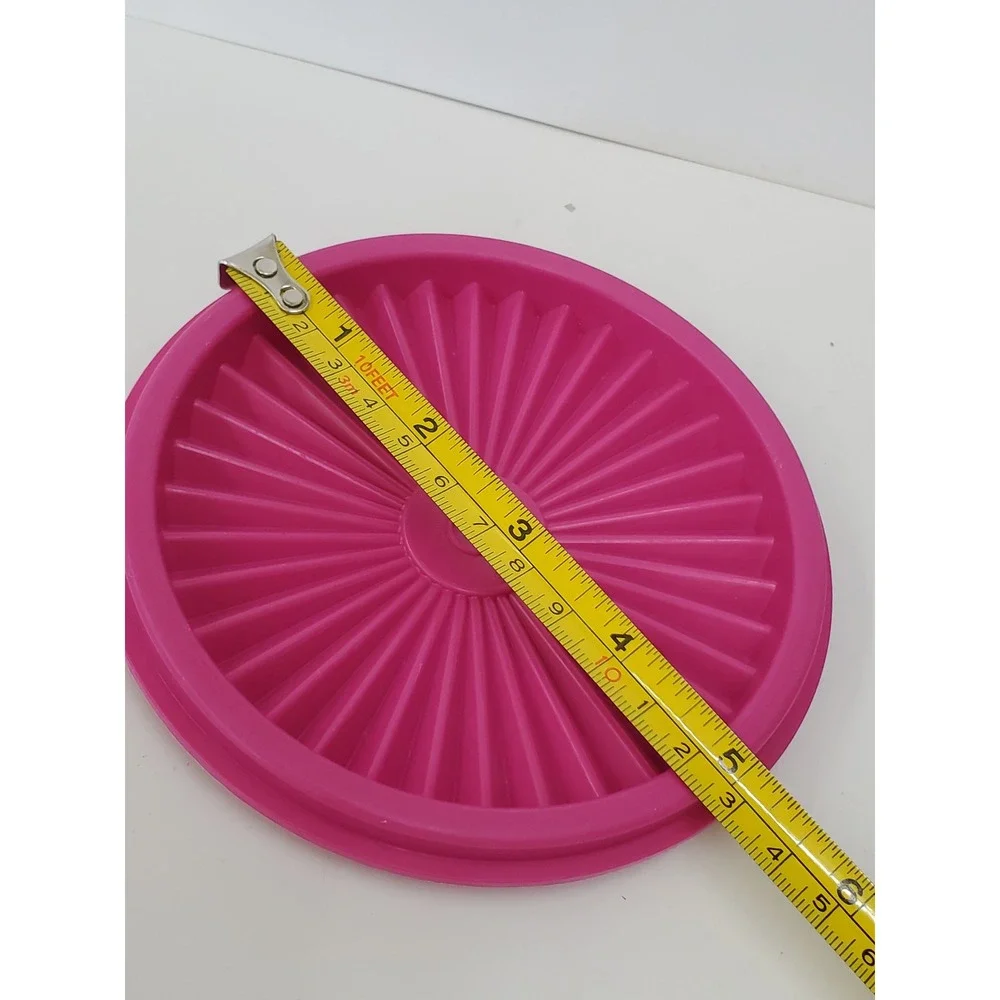 Tupperware Pink Sunburst Replacement Lid Seal 812-50‎ 5 Inch Round